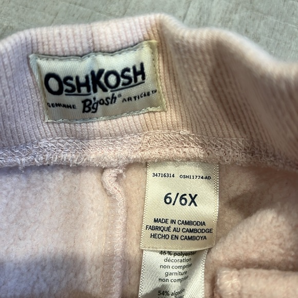 🟢 BUNDLE SALE 2 for $20 - SWEATPANTS Bundle for girls Size 6/6X - Picture 8 of 9